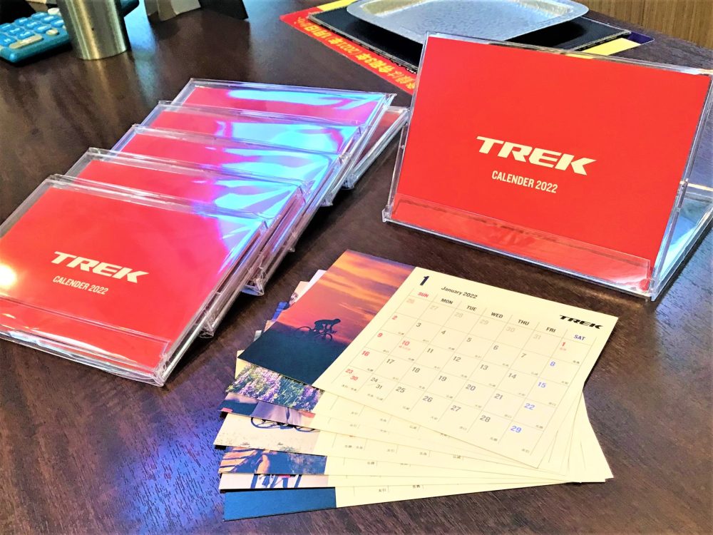 TREK2022年カレンダー入荷！！今年も１年ありがとうございました。～広島のバイシクルネコモト～