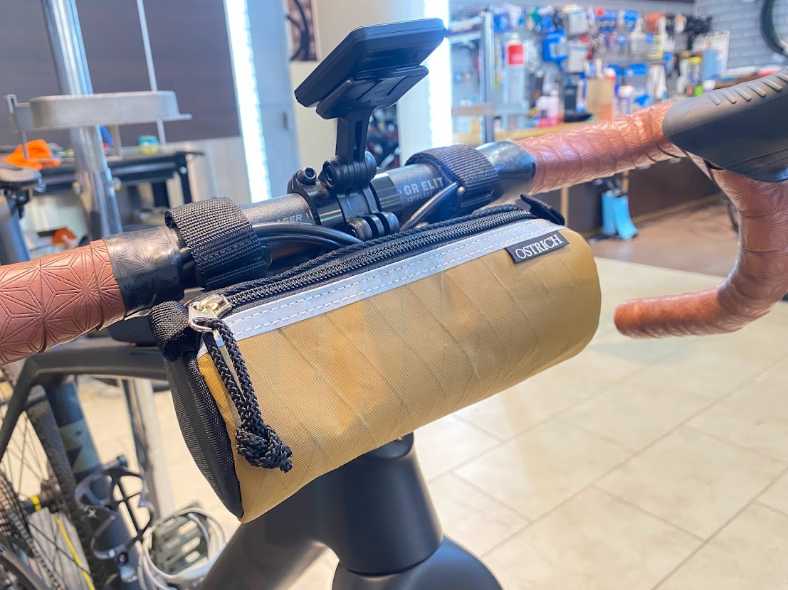 ロードバイクに取り付け可能なフロントバッグ[POTARI]のコンパクトを買ってみた！ゆるポタ向け！