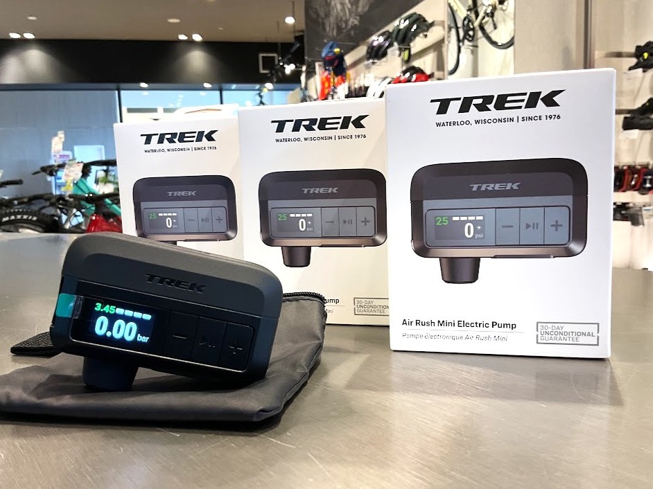 新製品！トレック Air Rush 電動ポンプが発表されました！