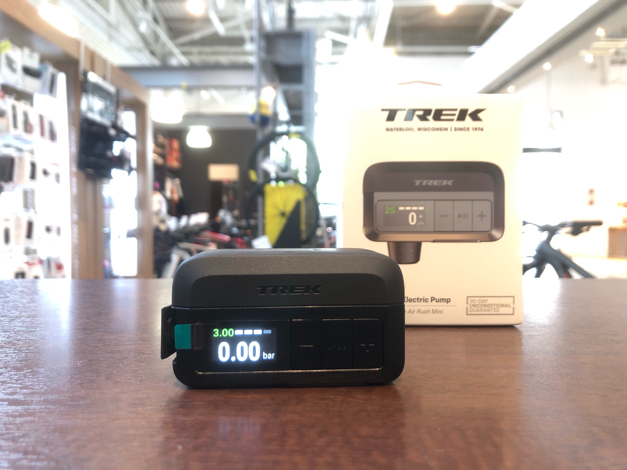 新作「Trek Air Rush電動ポンプ」　テストしてみました。